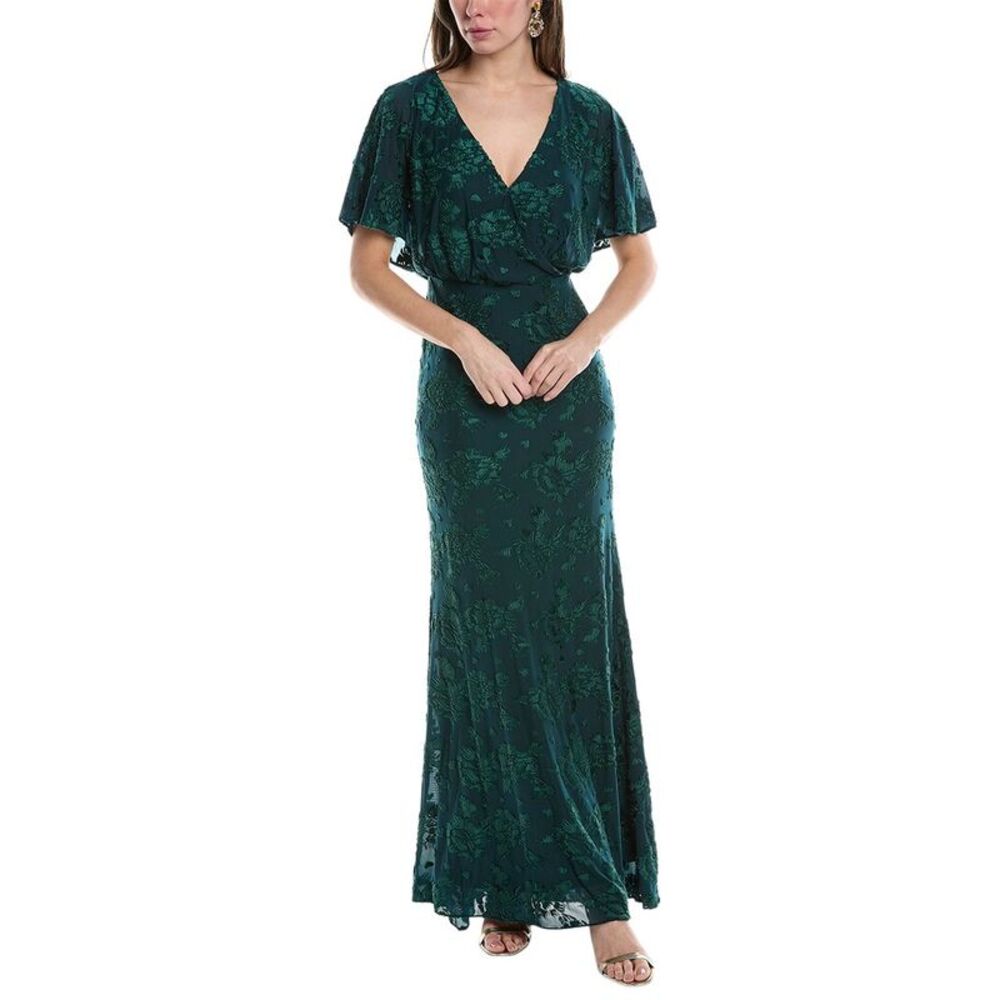 Adrianna Papell Floral Gown
